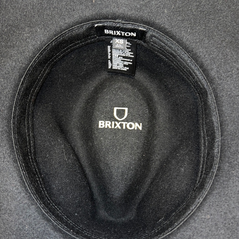 Brixton Black Wool Fedora - Picture 5 of 7